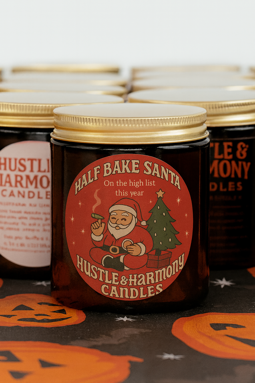 Half-Baked Santa – Hustle & Harmony Candles