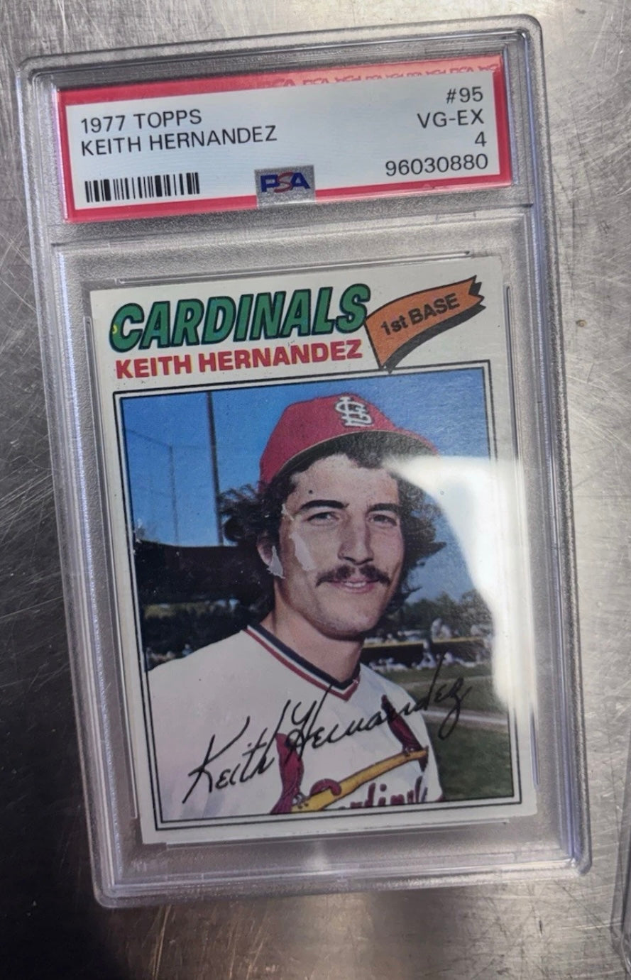 1977 Topps Keith Hernandez #95 PSA 4 VG-EX